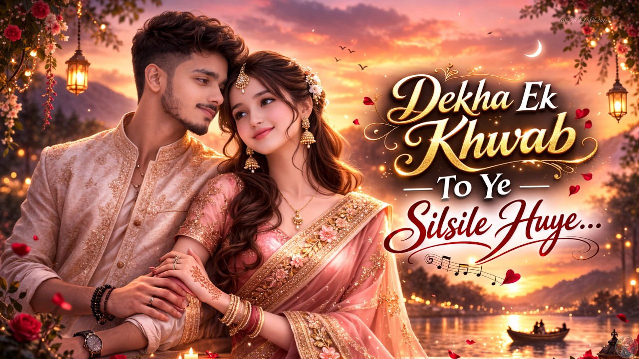 Dekha Ek Khwab To Ye Silsile Huye…💕 | Old Hindi Song | AI Lofi Queen