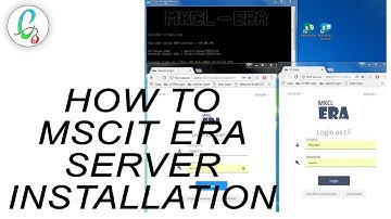 How to Mscit Era Server Installation