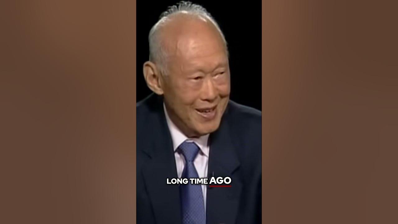 "I held him back!" Singapore's Lee Kuan Yew on Lee Hsien Loong