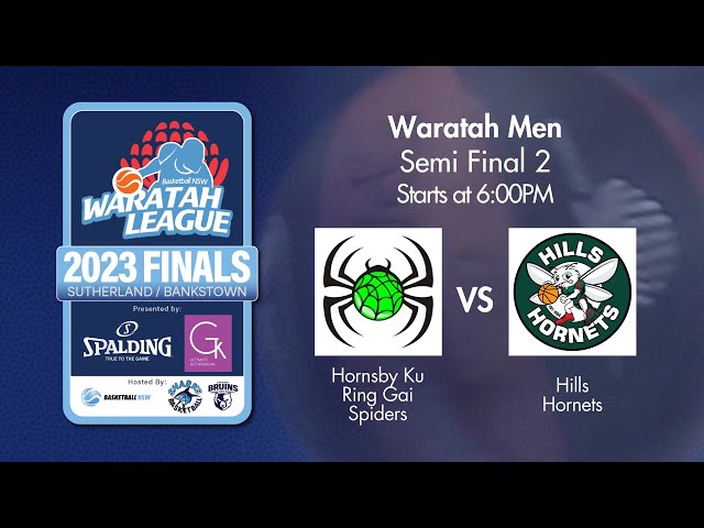 LIVE 🔴 - Hornsby Ku Ring Gai Spiders v Hills Hornets - WM - SF2 - 2023