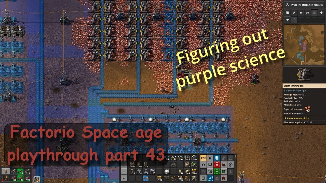 Factorio Space age, playthrough part 43 - YouTube