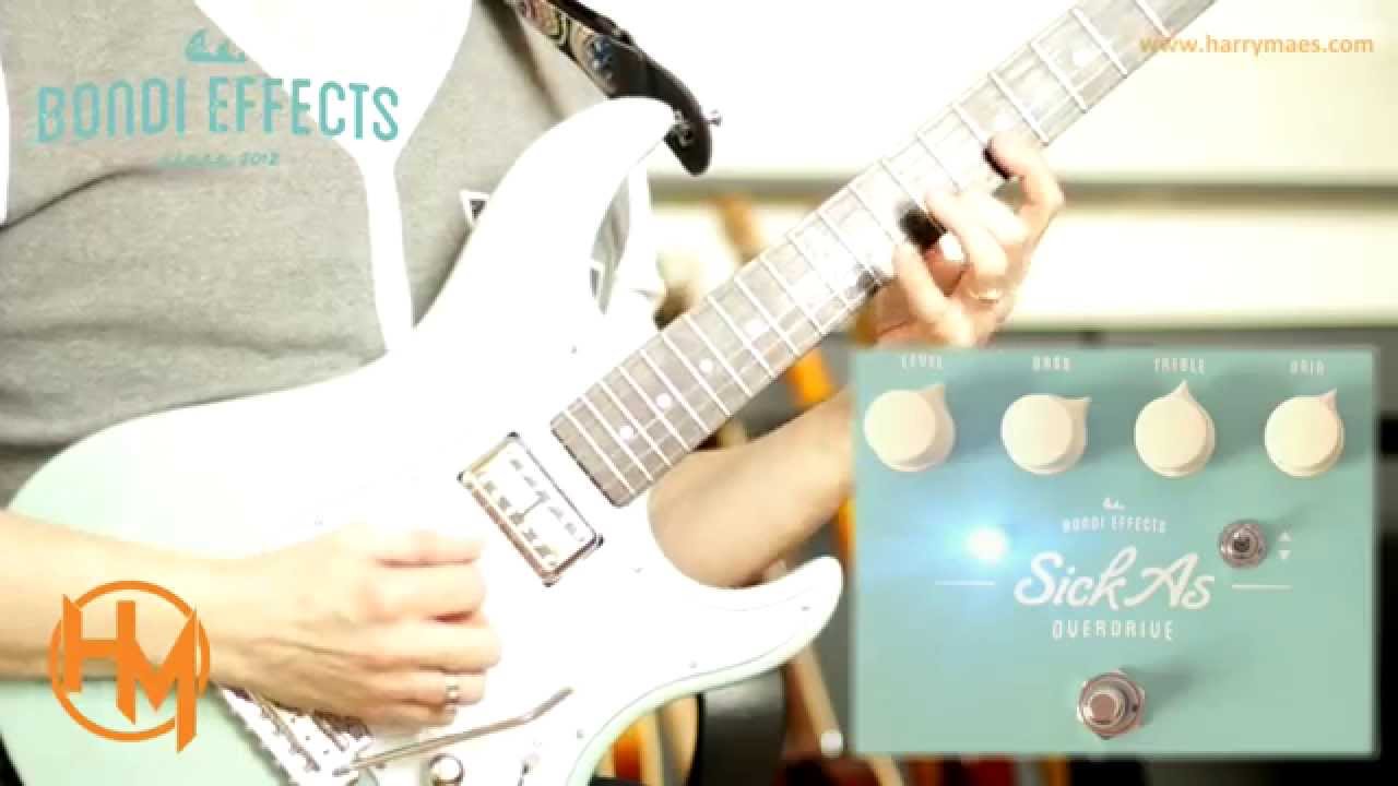 Bondi Effects Sick As Overdrive レビュー ケンタウルス トランスペアレントの最強ペダル ぎたぎたー