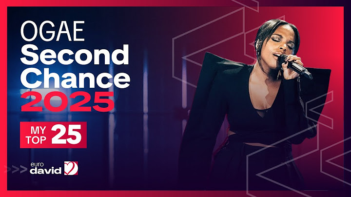 OGAE Second Chance 2025: My Top 25