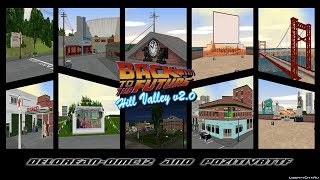 Gta / Grand Theft Auto Vice City -  Back To The Future: Hill Valley (Bttf Hill Valley - 0.2F R2) Mod