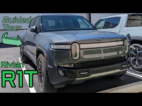 Rivian R1T: First Drive Impressions + Guided Electric Truck Walkthrough