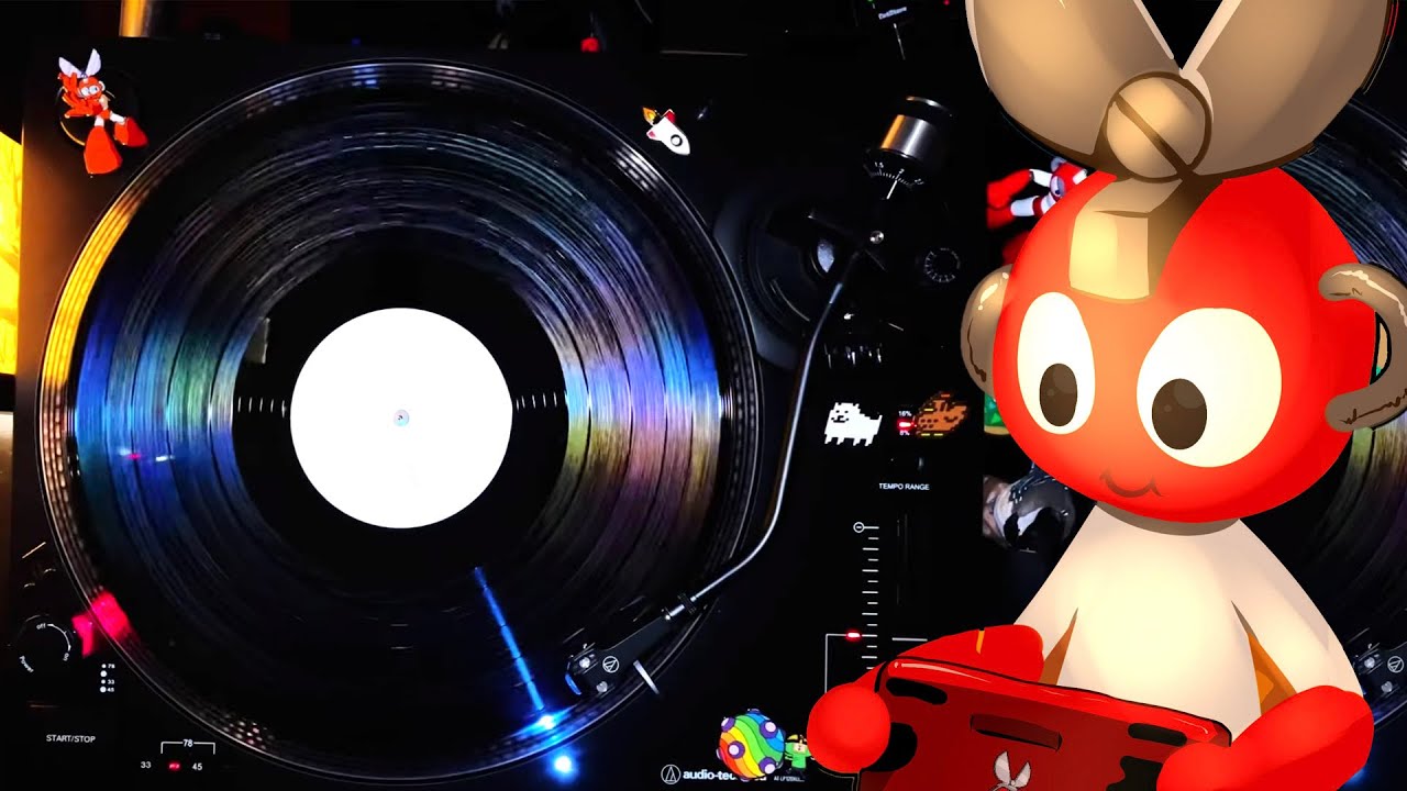 WiiU Grooves but it’s the test pressing from the vinyl plant