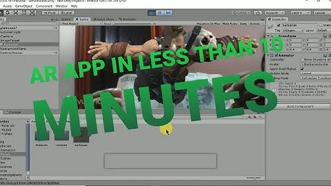 HOW TO MAKE AN AR APP IN LESS THAN 10 MINUTES THROUGH UNITY 3D.