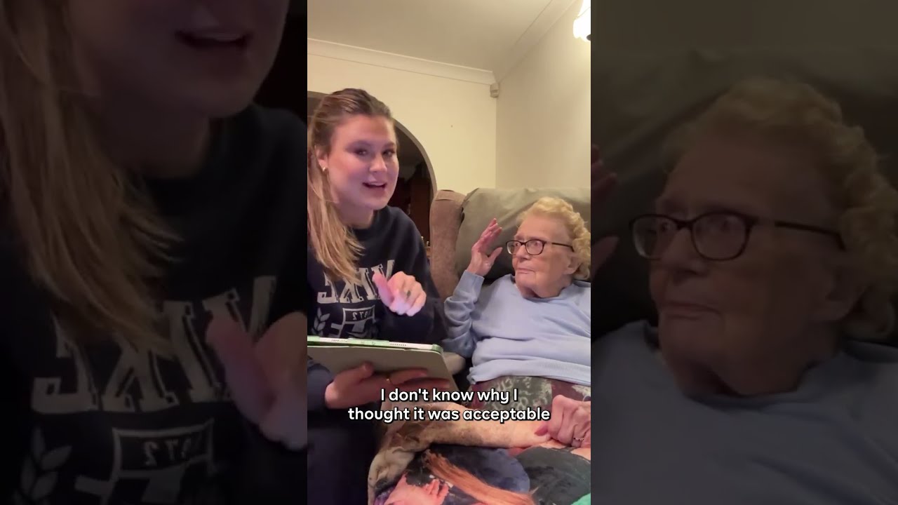 Nan rates my OLD profile pictures… 😳