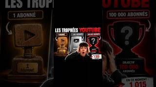 voici tous mes trophées YouTube #Tibo inshape #YouTube #trophées #trophée YouTube