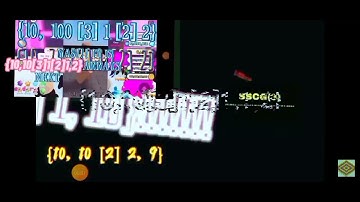 Click the button to Absolute infinity times part 108:almost{10,3(2)(2)2}