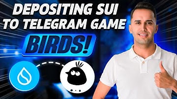 Depositing Sui in the Telegram Game BIRDS - 3,000 Points