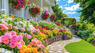 Romantic Garden Peace Music 🌿🏡 A Breathtaking Tour of Nature's Beauty ~ Garden Tour #2