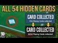 GTA Online Diamond Casino Update - ALL 54 HIDDEN CARD ...