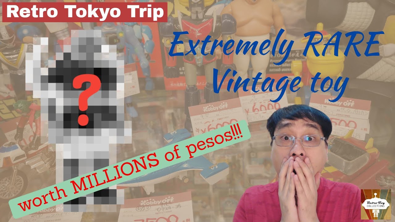 Extremely RARE vintage toy found in Japan, sold for more than 5