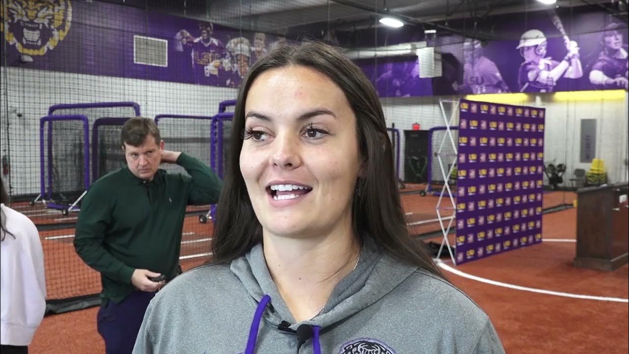 LSU Softball Players Media Day YouTube