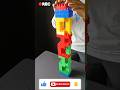 🔥I Created a Future SCI-FI Tower from Year 2075 using Building Blocks | Subscribe! #LegoBlocksShorts