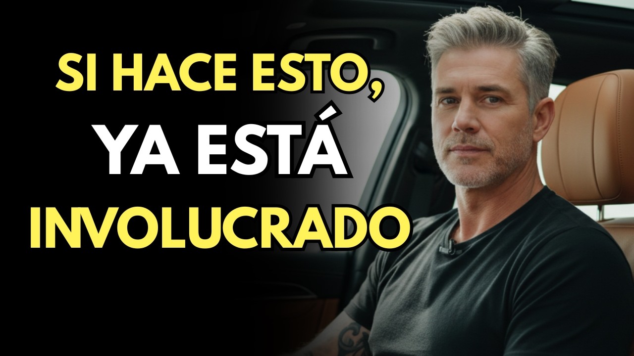 Si hace esto cuando hablas, ya está emocionalmente involucrado