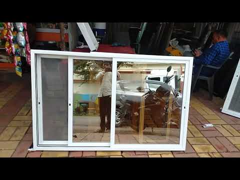 sliding window blue one way glass