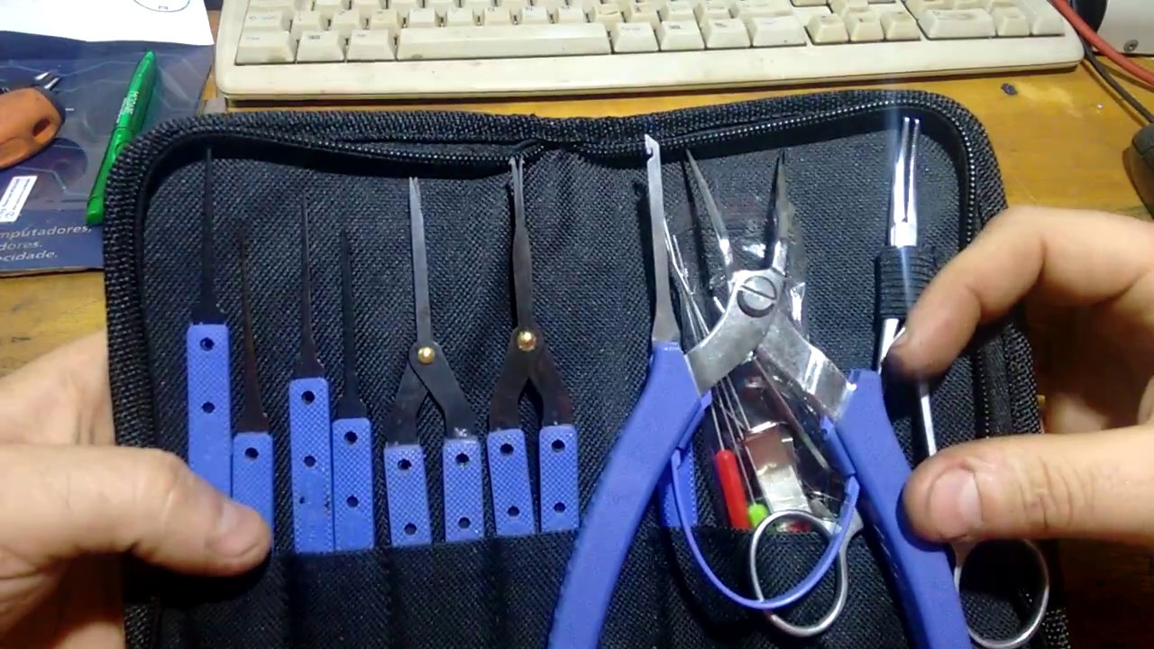 👇-Kit Extrator Tirar Chave Quebrada - Mixa, Micha Chaveiro  - DEMONSTRAÇÃO - LINK NA DESCRIÇÃO