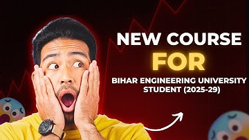 Bihar Engineering University Students – Your Semester Clear Course Is Here! 🎯 (Full Syllabus + PYQs)