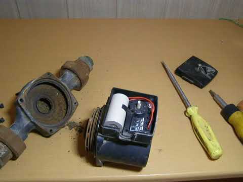 Как разобрать насос отопления