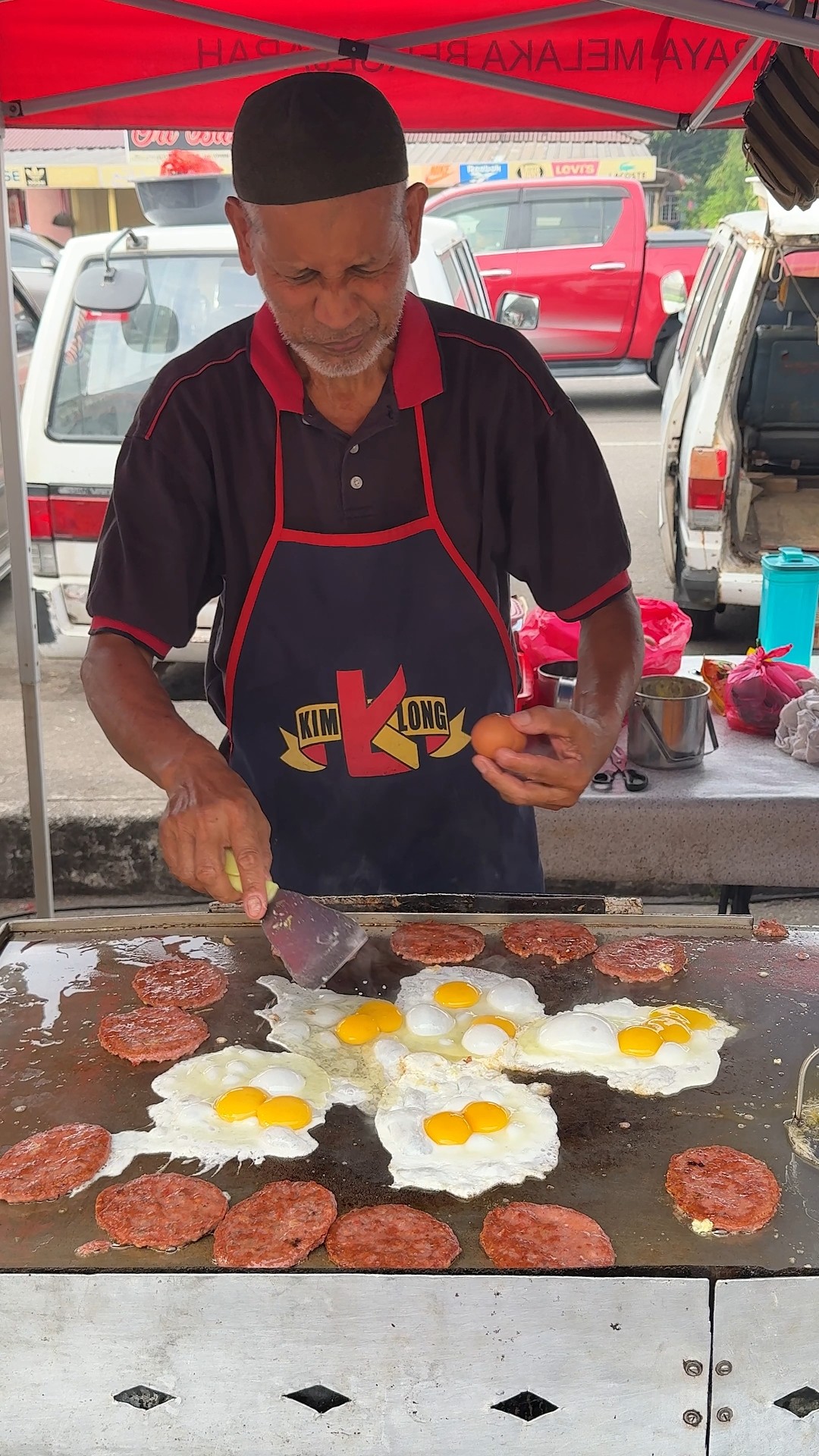 Only $1! Double Egg Burger
