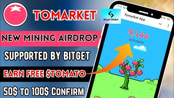 ToMarket Telegram Bot Mining Project ⛏️ [Partnership Bitget Wallet]