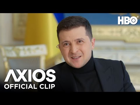 AXIOS on HBO: Ukrainian President Zelensky on Vaccine Distribution in Ukraine (Clip) | HBO