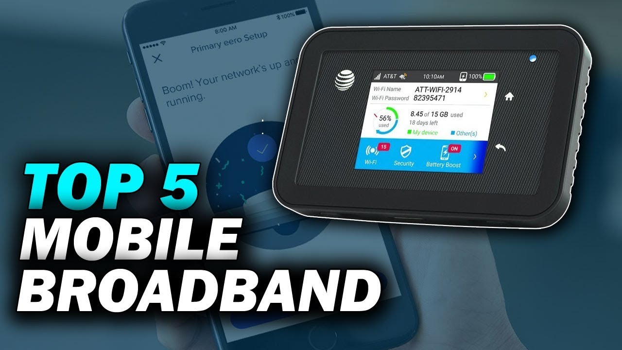 Top 5 Best Mobile Broadband - YouTube