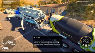 CONSTRUCTION SIMULATOR | CONCRETE MIXER | CONCRETE PUMP TRUCK | COMMERCIAL BUIDING screenshot 5