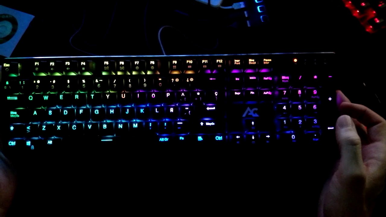 gaming logo Review teclado gaming ACGAM AG-109R