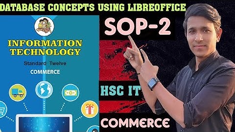#SOP1 #SOP2 Libreoffice | SOP2 Libre office | Database Concept Using LibreOffice base