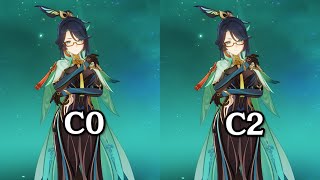 c0 vs c2 xianyun support comparison