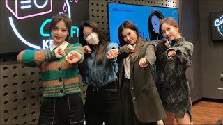 201103 KBS Cool FM Jung Eunji’s Music Plaza with Tzuyu Sana Mina