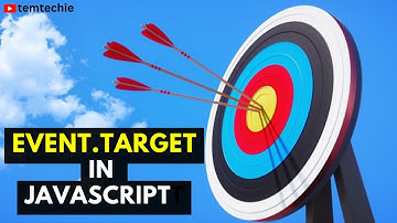 EVENT.TARGET in JavaScript