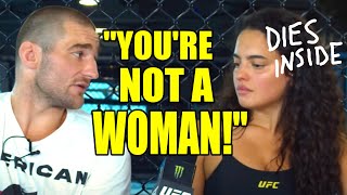 Sean Strickland SAVAGELY REJECTS Nina Drama!