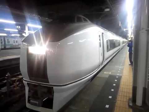 19時02分発.臨時急行.ぶらり横浜鎌倉号いわき行き.651系.K501編成.上野駅6番線ホー厶から発車.7両編成