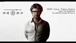 JAILER - Hukum Lyric Video | Superstar Rajinikanth | Sun Pictures | Anirudh | Nelson