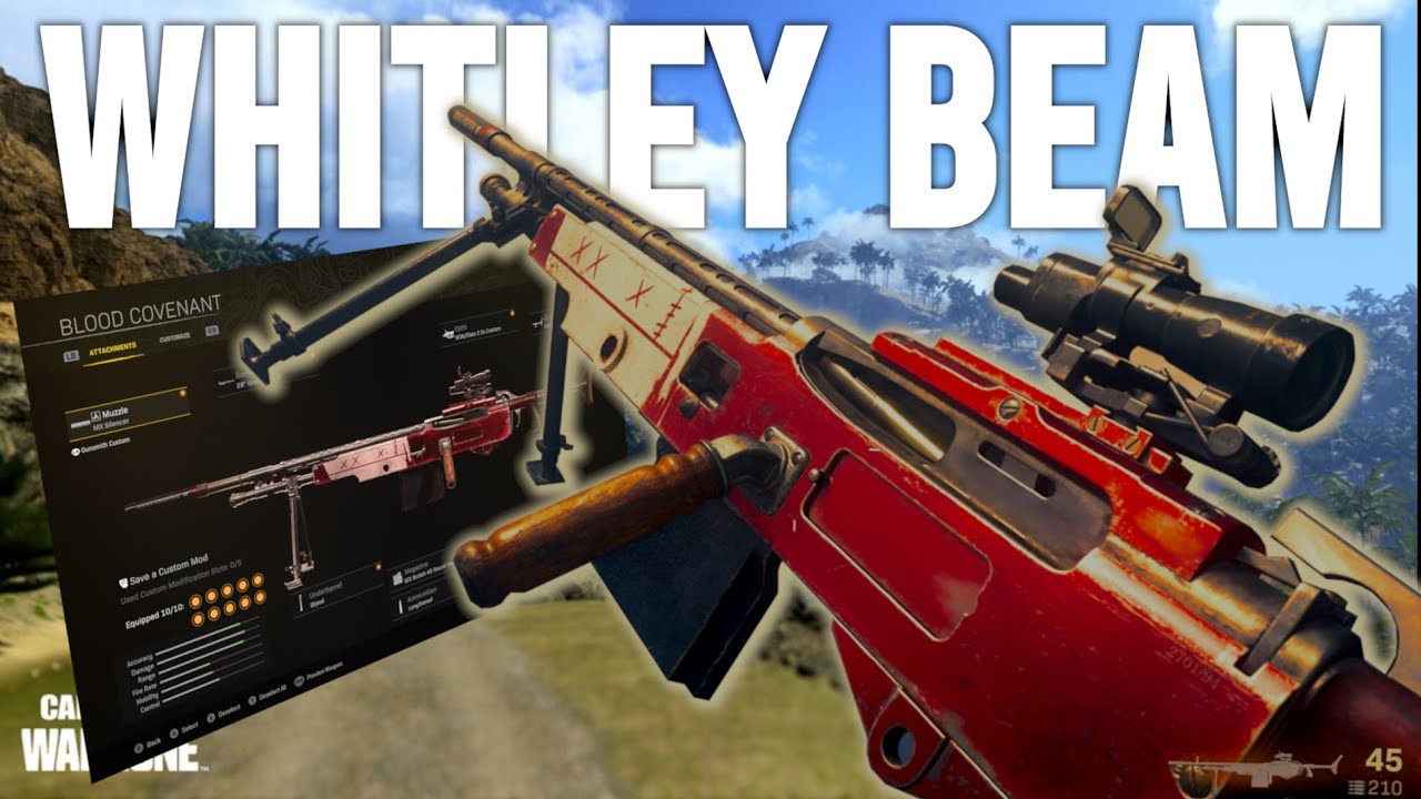 The BEST LMG is this Whitley Class Setup in Warzone!