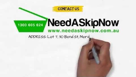 Skip Bin Hire in Melbourne by Need A Skip Now
