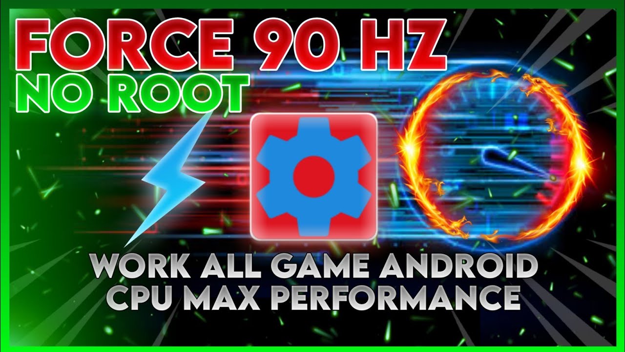 Enable 60 & 90Hz Refresh Rate | No Root | Cpu Max Performance - YouTube