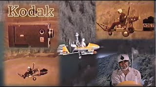 Kodak commercial gyrocopter James Bond 1967