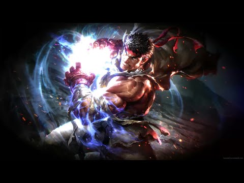 STREET FIGHTER  Ryu usa por primera vez la técnica del HADOU