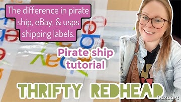 How to use pirate ship | shipping labels | eBay, usps, pirate ship for Facebook marketplace order.