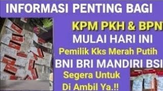 INFO SANGAT PENTING HARI INI KPM PKH BPNT PEMILIK KARTU KKS MERAH PUTIH SIAP2 INFO CAIR TAHAP 2