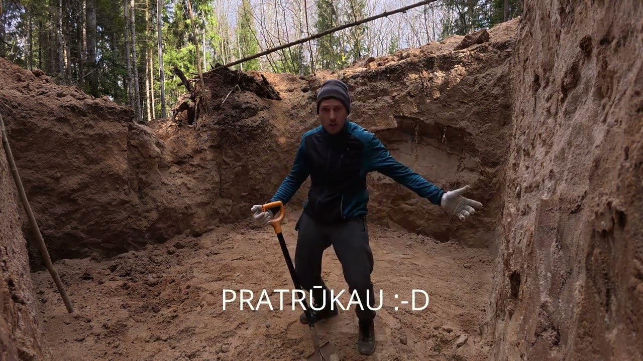 SVAJONĖ - POŽEMINĖ SLĖPTUVĖ MIŠKE. #2 SERIJA