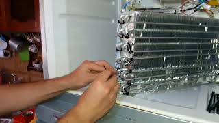 Heladera No Frost. Parte 1.Cambio Resistencia . Enfria Abajo Resistencia