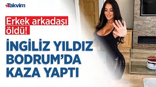 İngiliz Yıldız Yazmin Oukhellou Bodrumda Yaptığı Kazada Ağır Yaralandı Erkek Arkadaşı Öldü