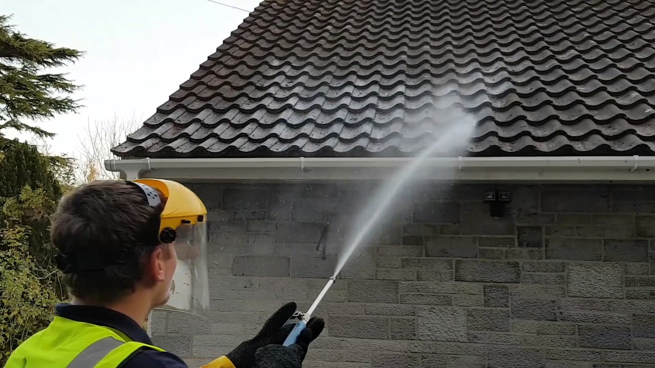 Roof Cleaning and Softwashing in Somerset Trade Solutions Yeovil Ltd