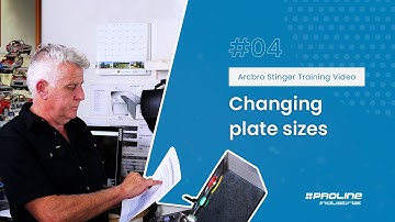 ArcBro Stinger CNC Table Training Video #04 - Changing plate sizes - Proline Industrial